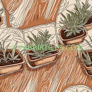 Herbs in Terracotta Kitchen Garden