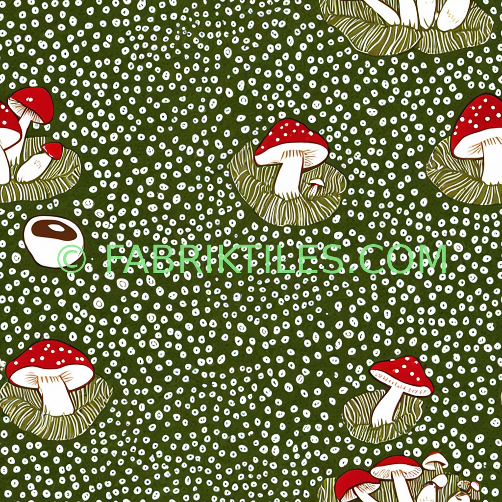 Cottagecore Mushroom Fairy Ring