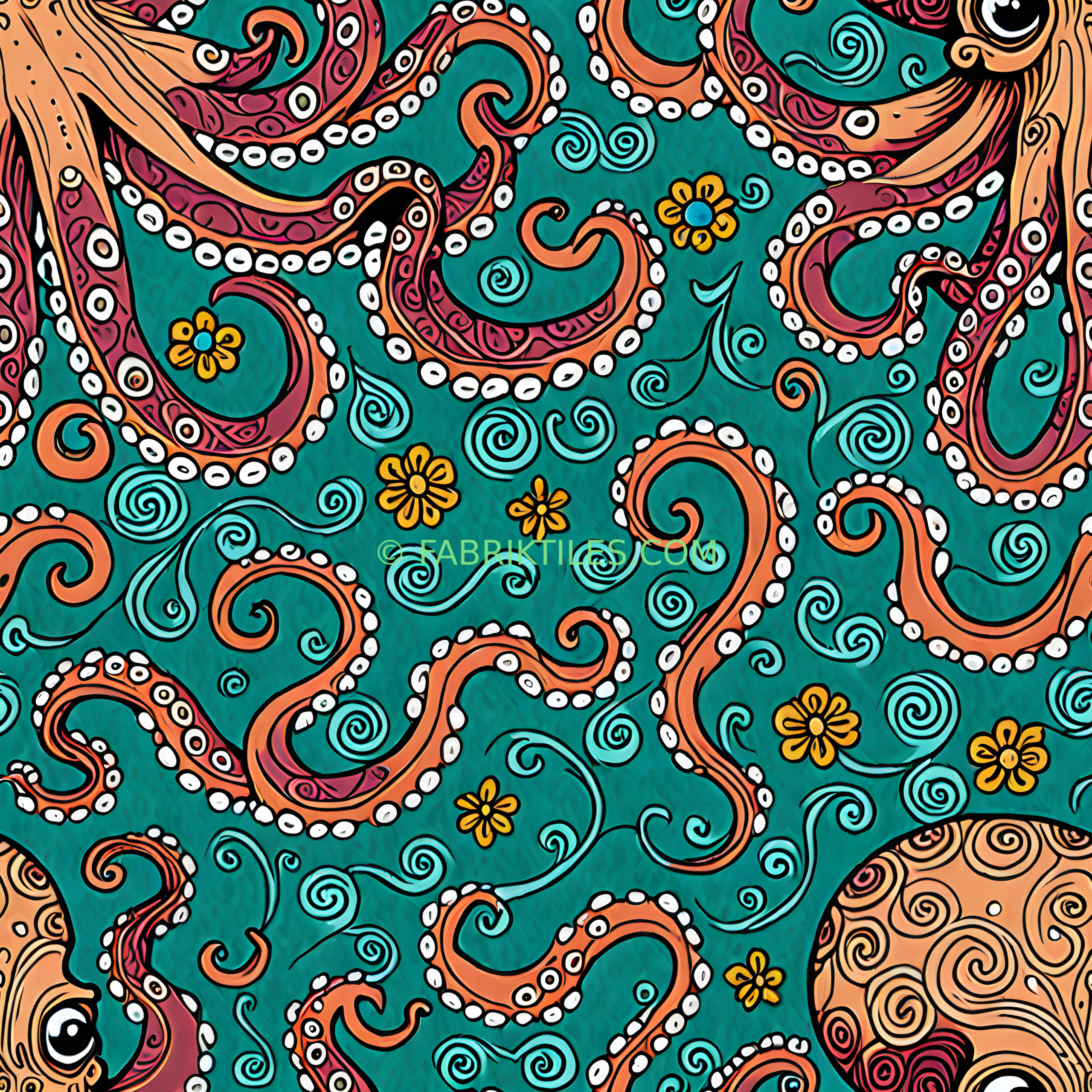 Octopus Tentacles Flowers