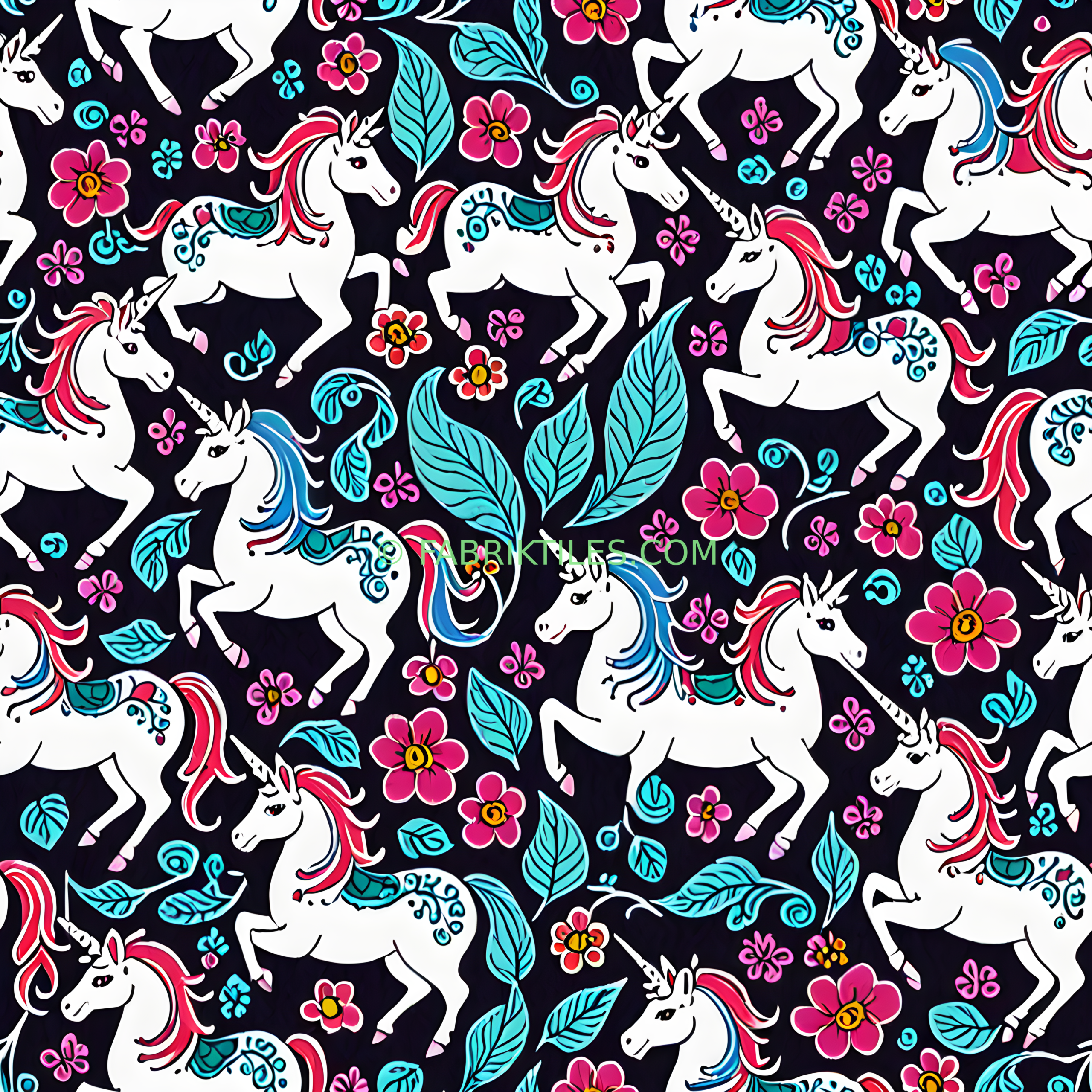Unicorns and Flowers