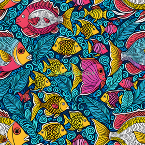 Tropical Fish Kaleidoscope
