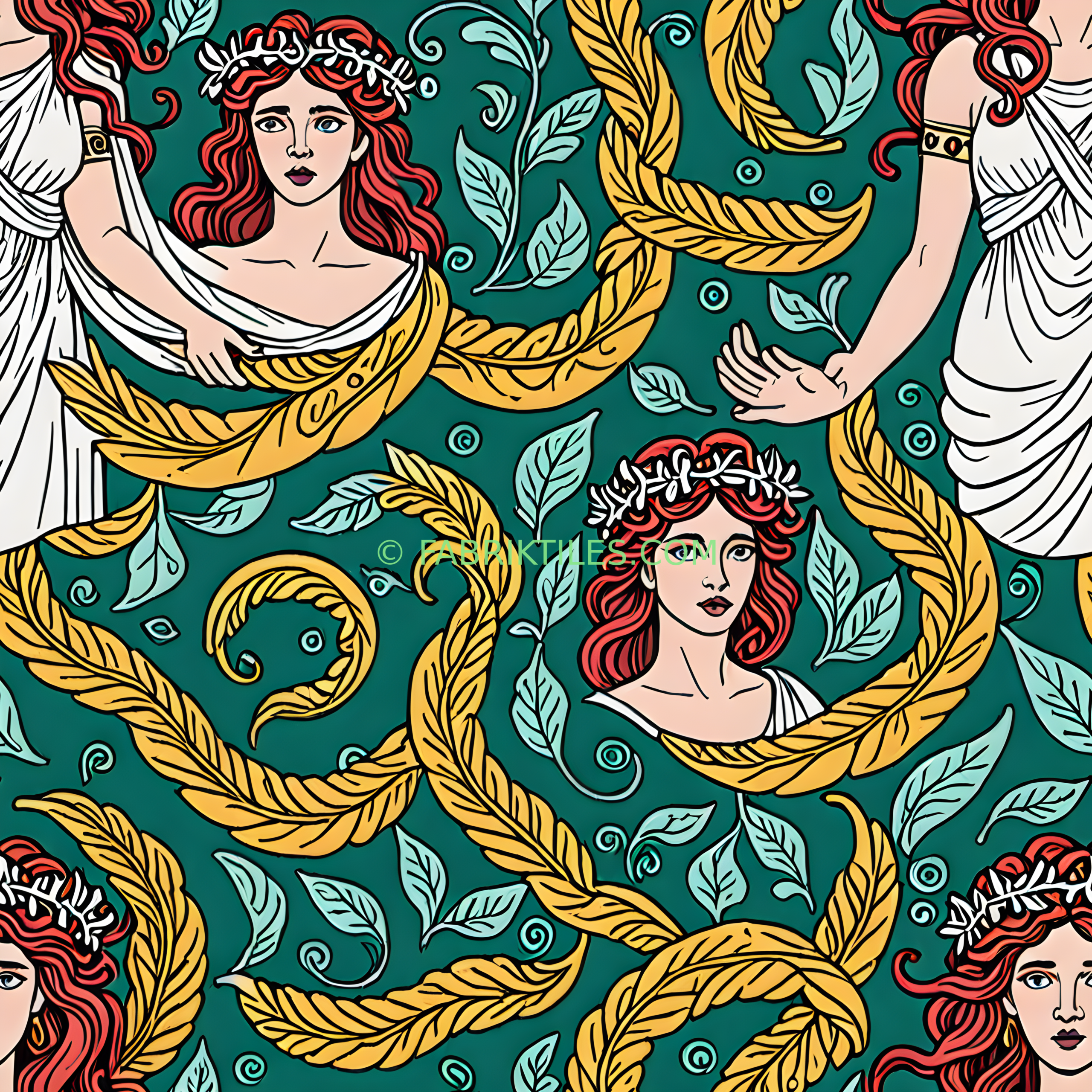 Red-haired Goddesses