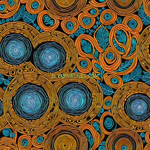 Spiral Leaves and Circles