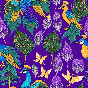 Peacocks and Butterflies