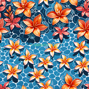 Tropical Lilies Water