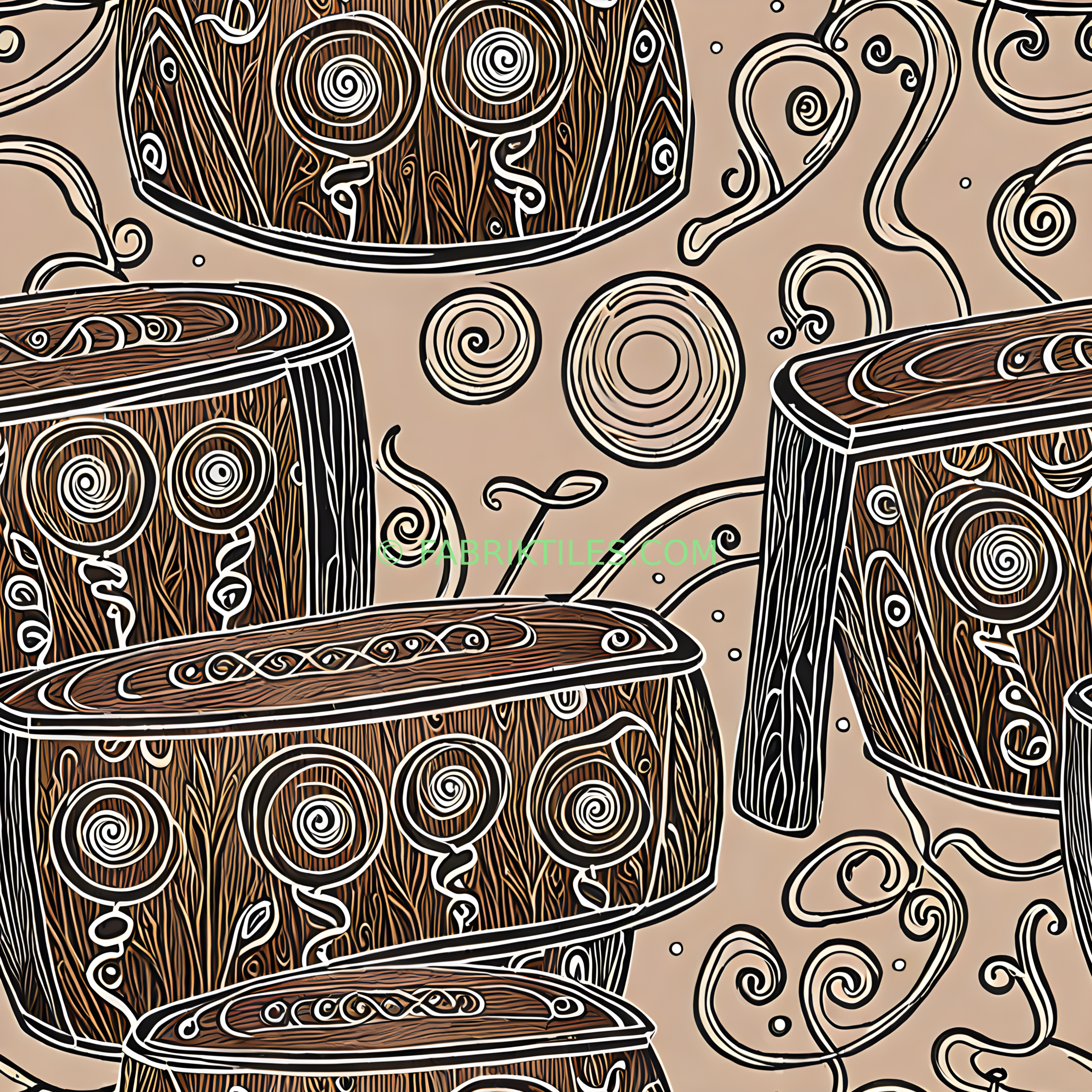 Wooden Vessels Swirls