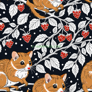 Squirrels and Berries