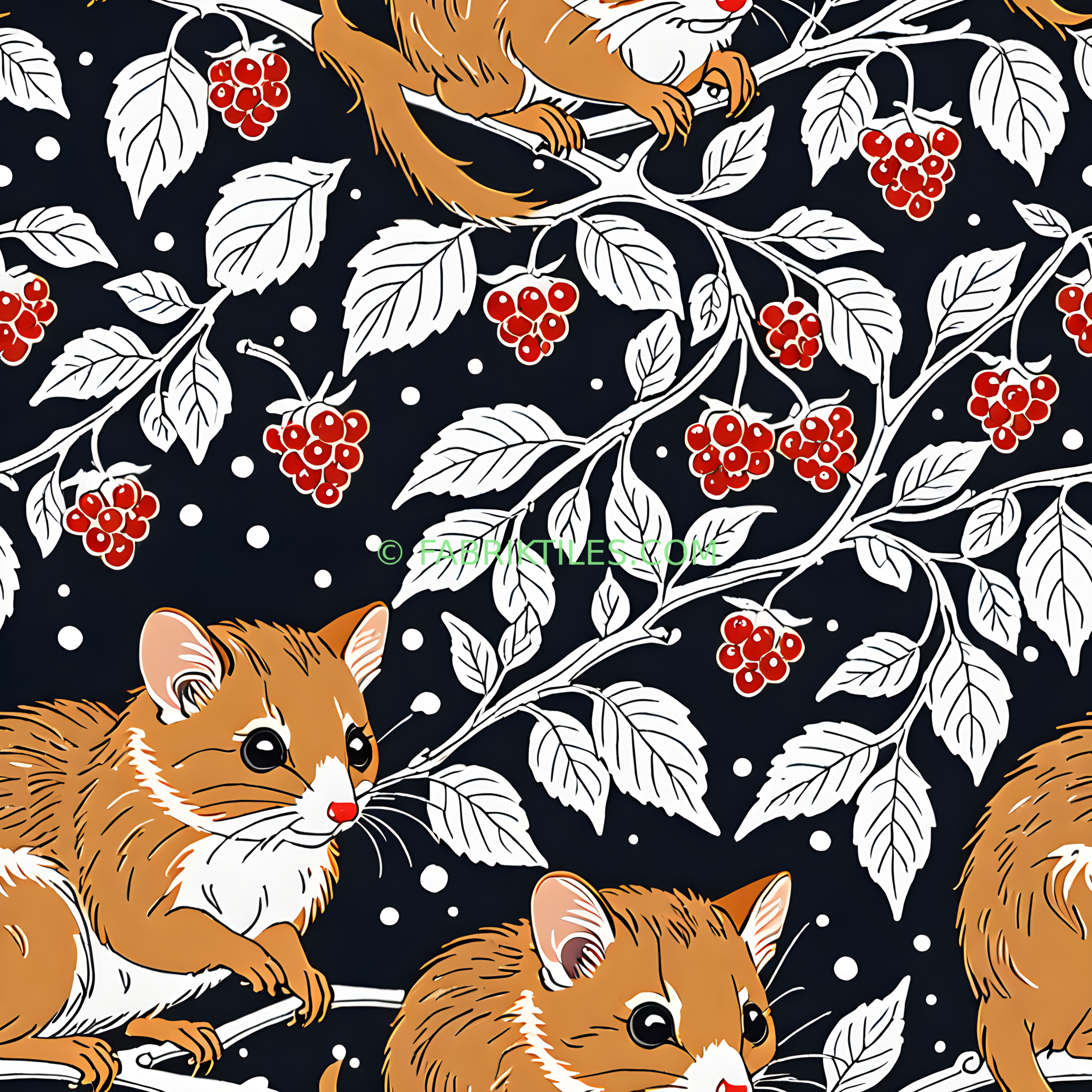 Squirrels and Berries