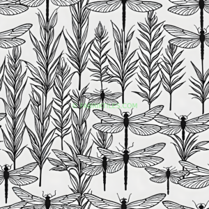 Dragonflies and Reeds