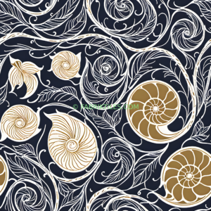 Nautilus and Vines