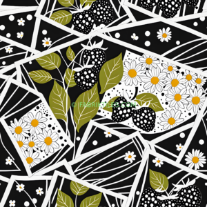 Daisies and Blackberries